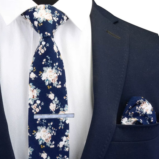 Midnight Orchard Tie Set