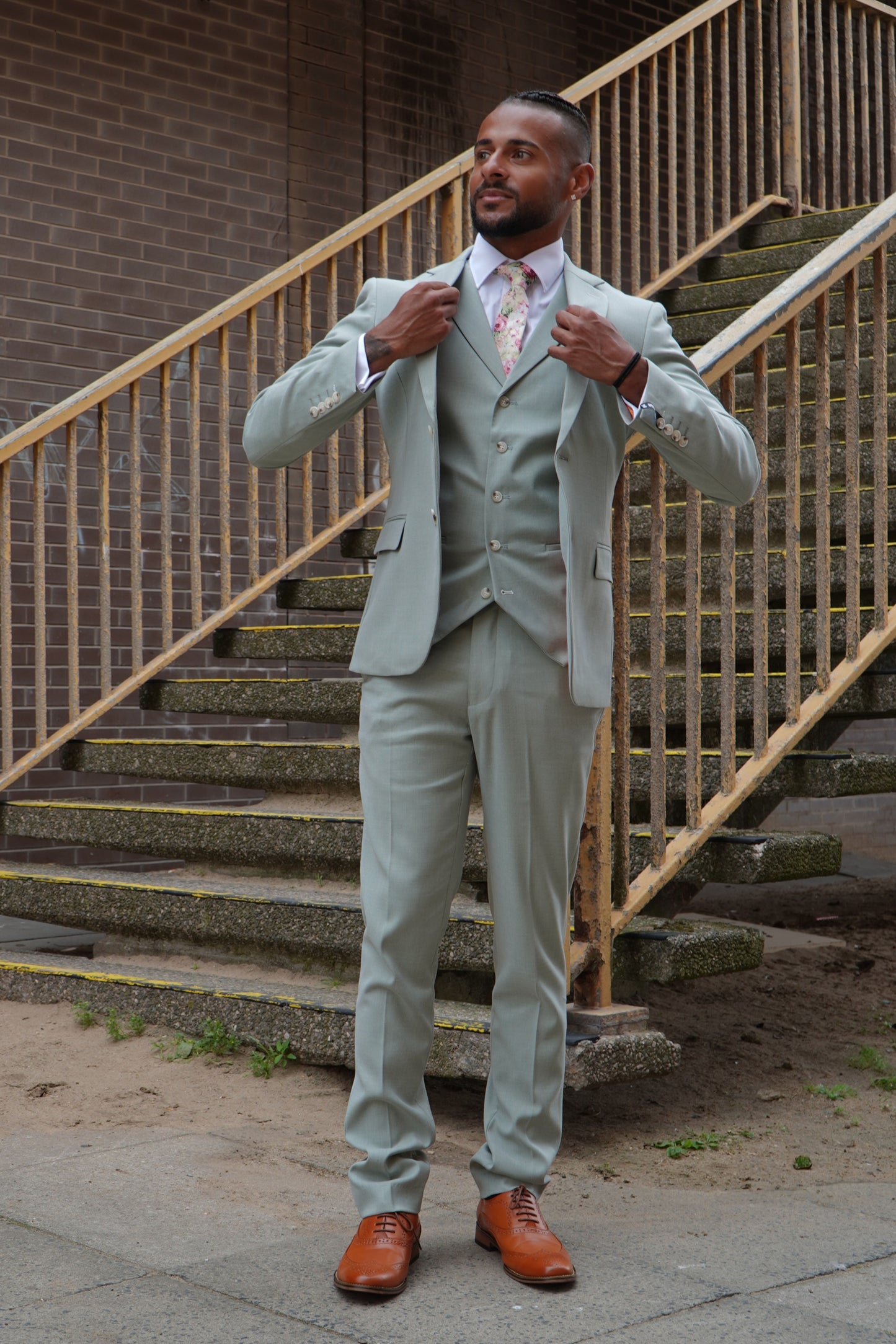 Callum Sage Waistcoat