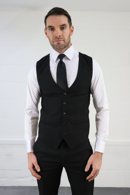 Majid Black Diamond Three Piece Suit