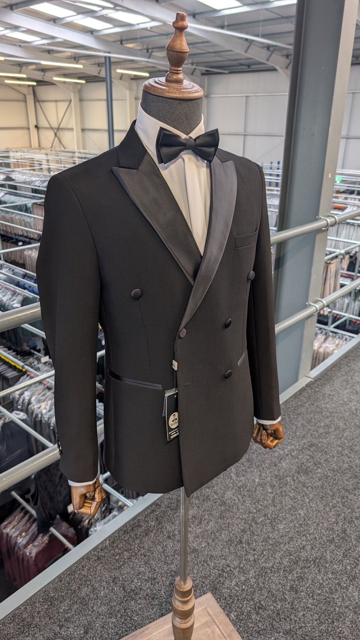 DIABLO Double Breasted Three Piece Tuxedo