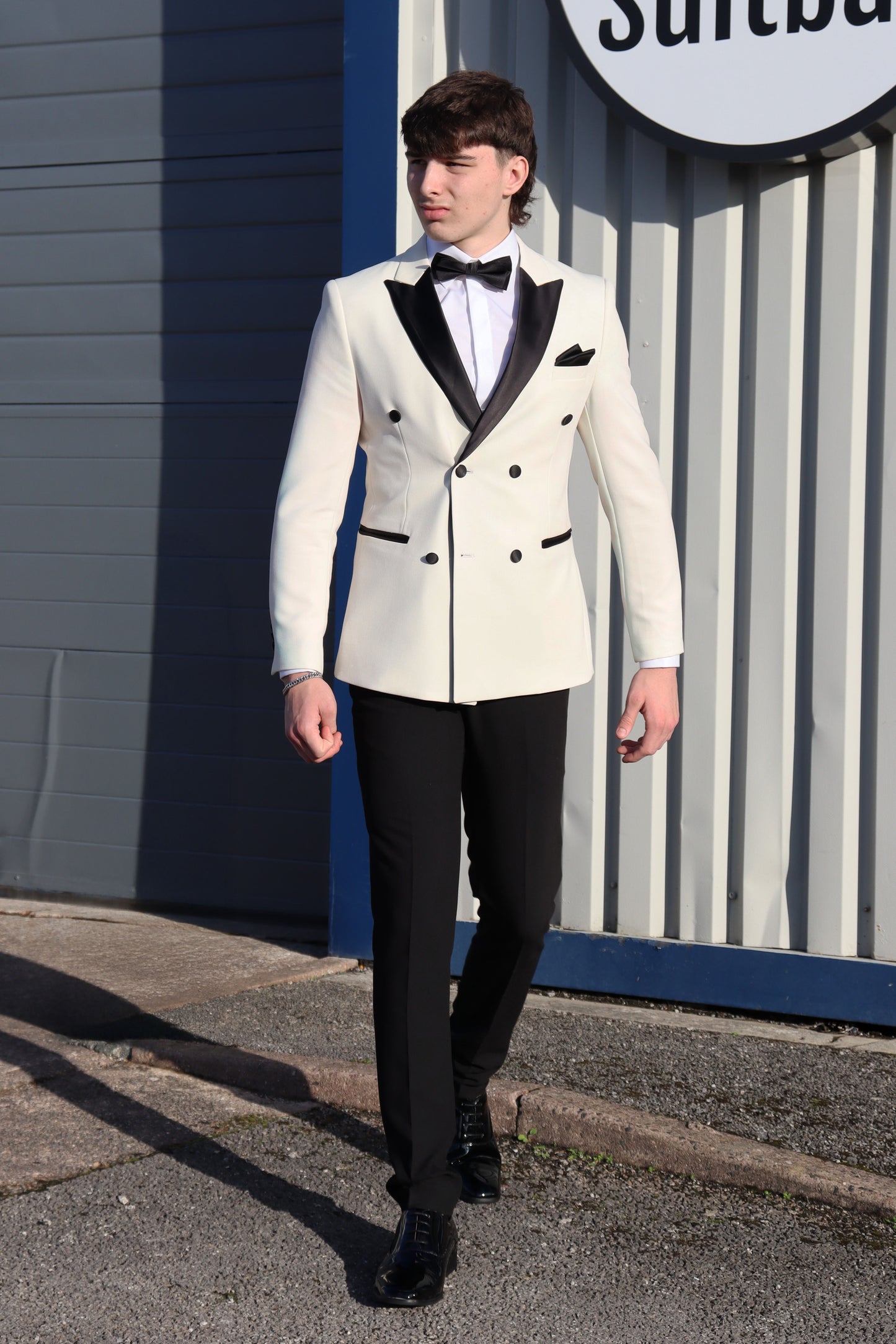 COMING SOON ⌛ DIABLO IVORY Double Breasted Three Piece Tuxedo