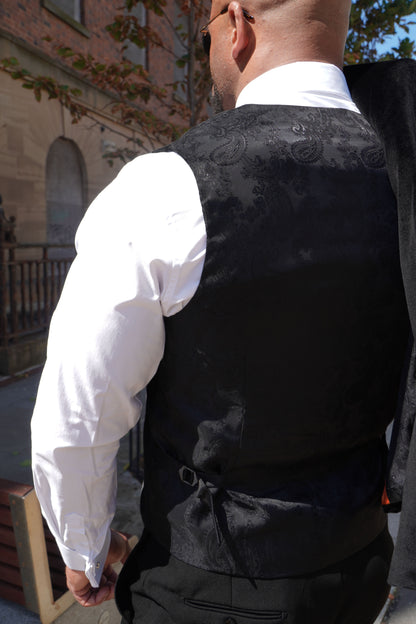 Black Velvet Three Piece Tuxedo