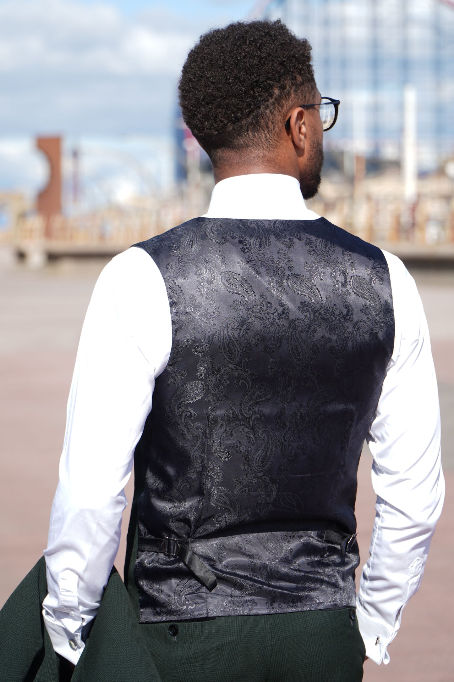 CHARLES GREEN THREE PIECE SUIT