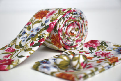 Tropical Paradise Cotton Tie Set