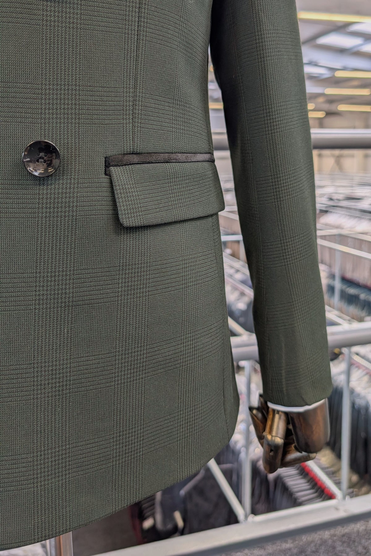 Charles Green Double Breasted Blazer
