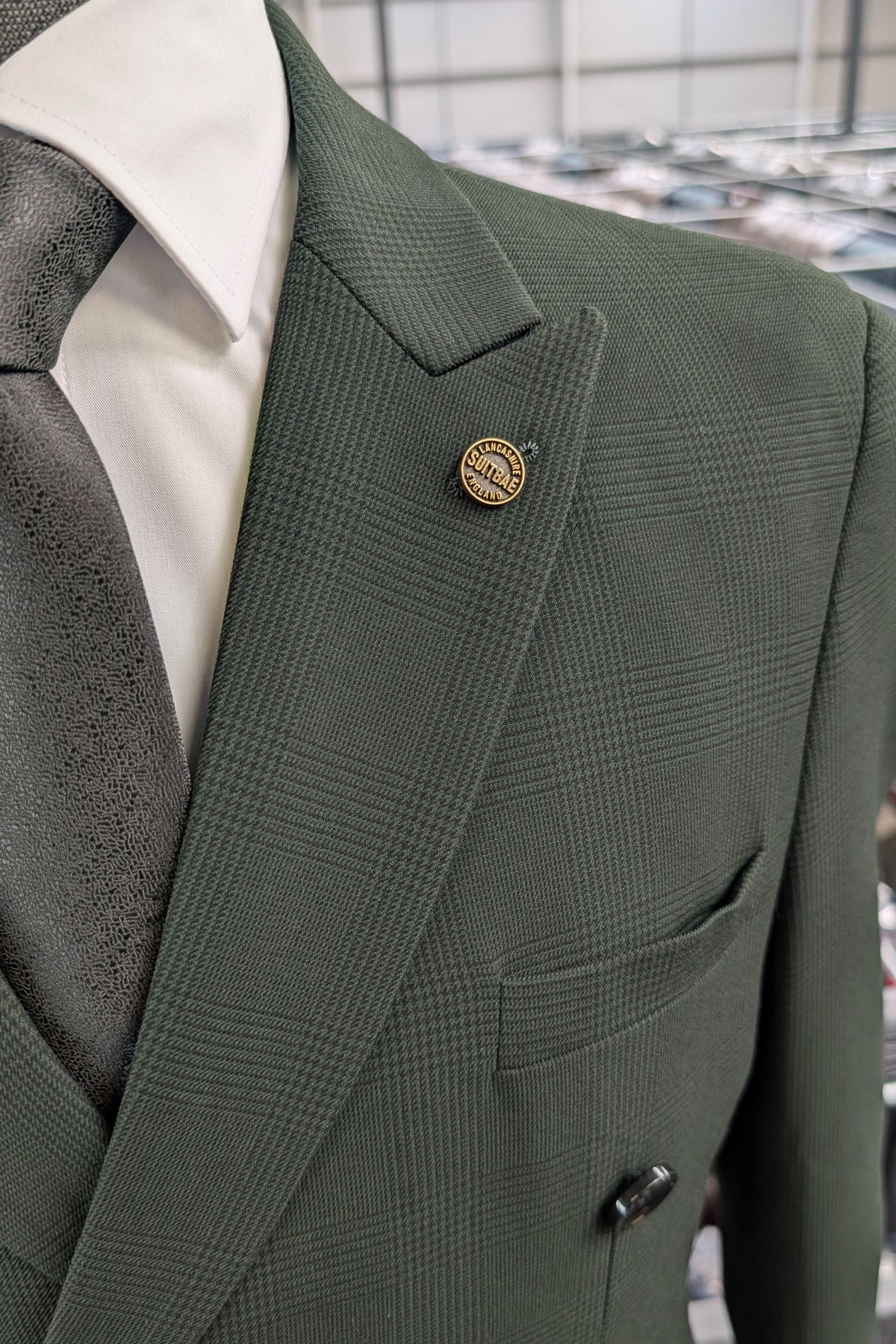 Charles Green Double Breasted Blazer