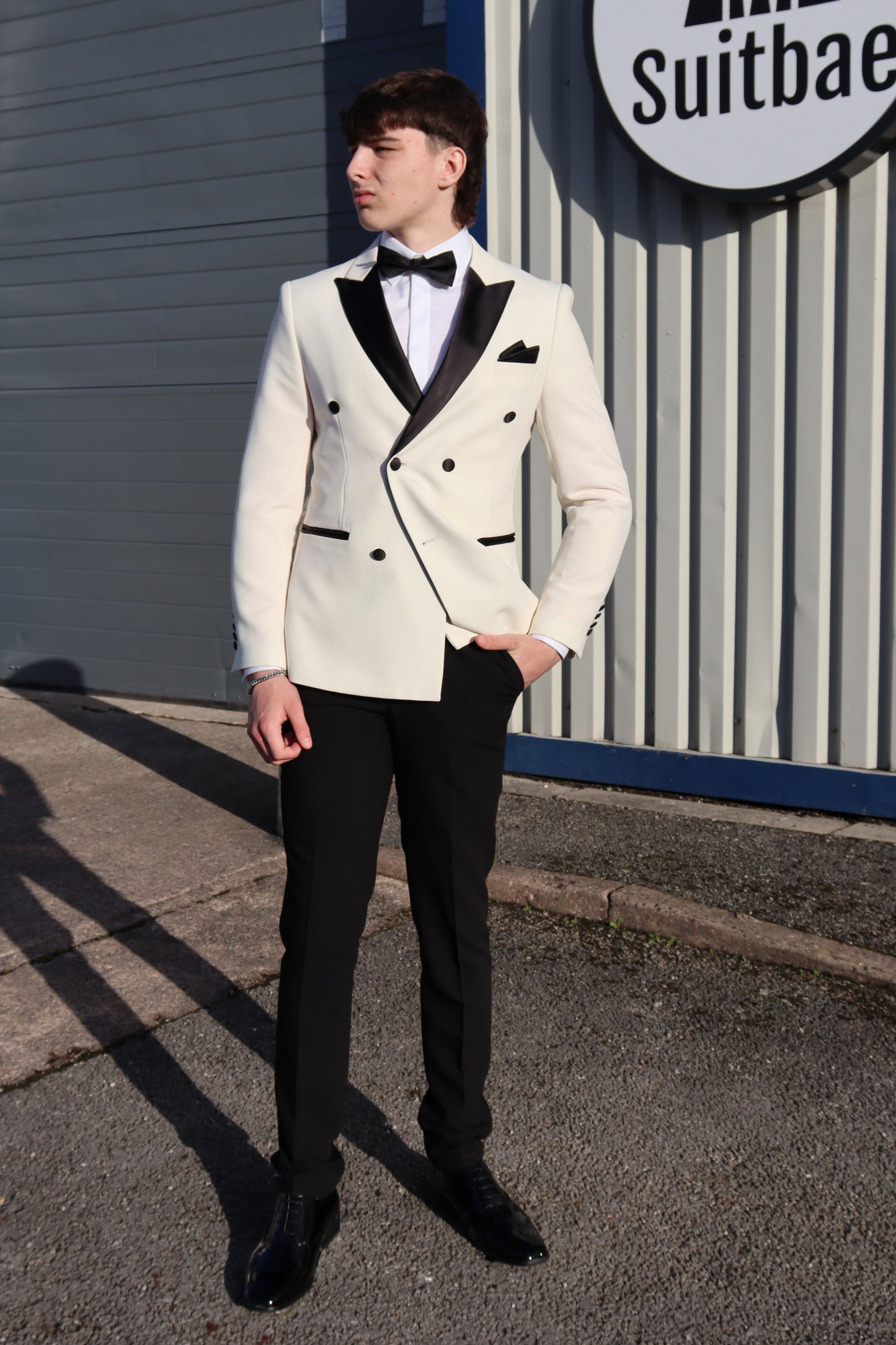 COMING SOON ⌛ DIABLO IVORY Double Breasted Three Piece Tuxedo