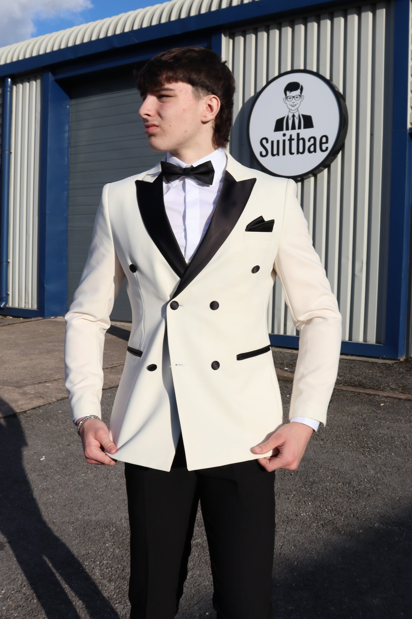 COMING SOON ⌛ DIABLO IVORY Double Breasted Three Piece Tuxedo