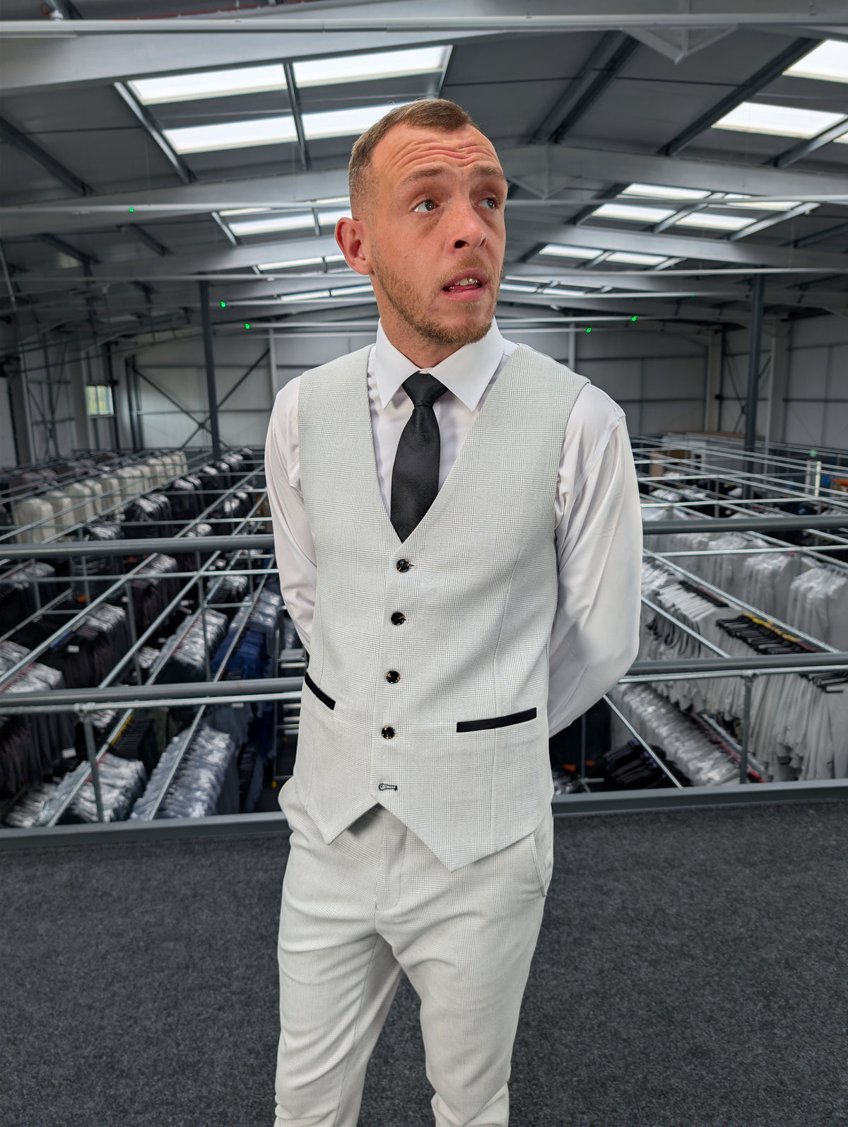 Charles Stone Three Piece Suit