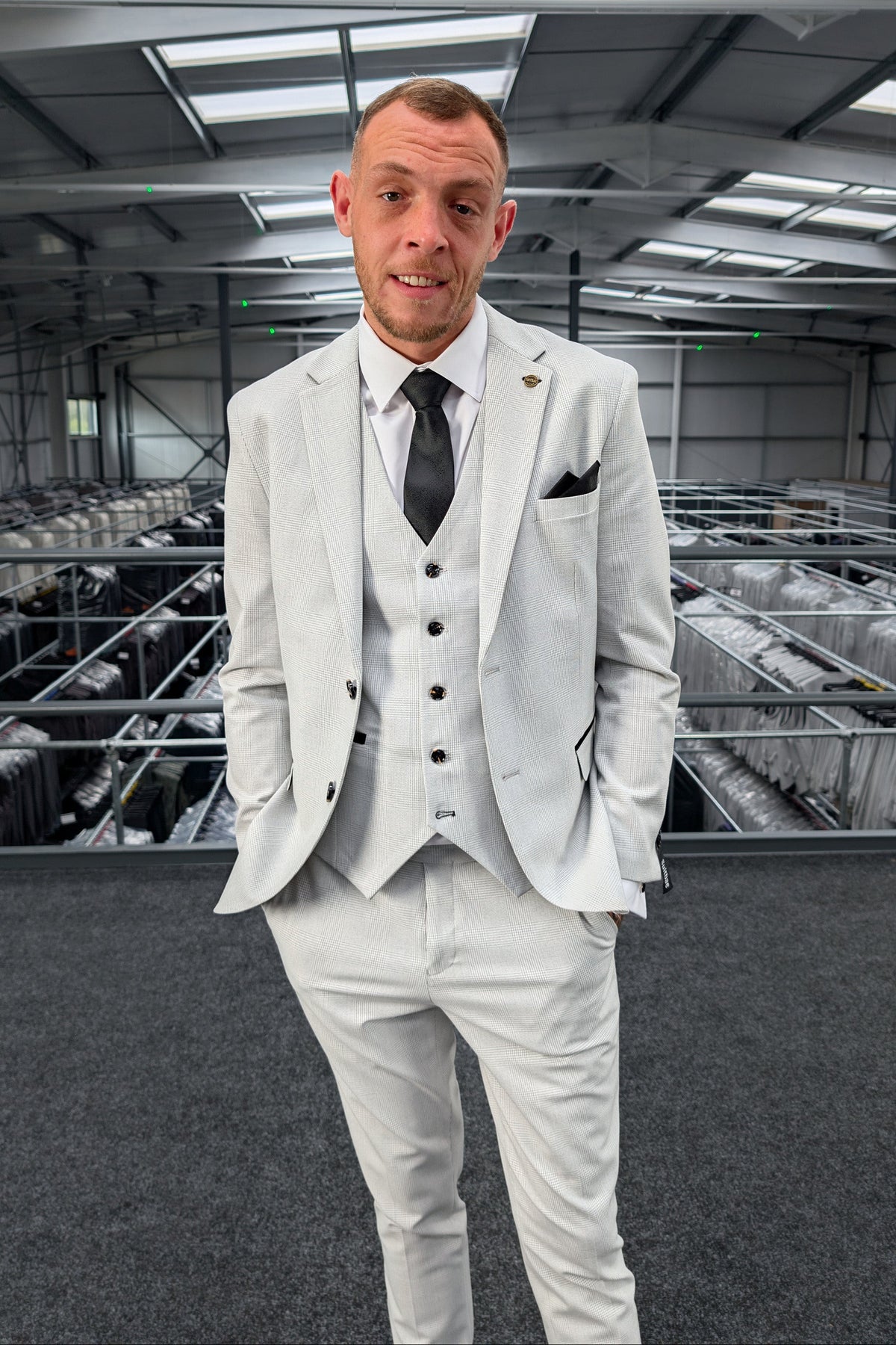 Charles Stone Three Piece Suit