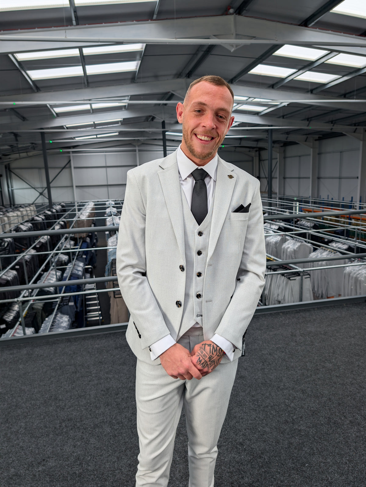 Charles Stone Three Piece Suit