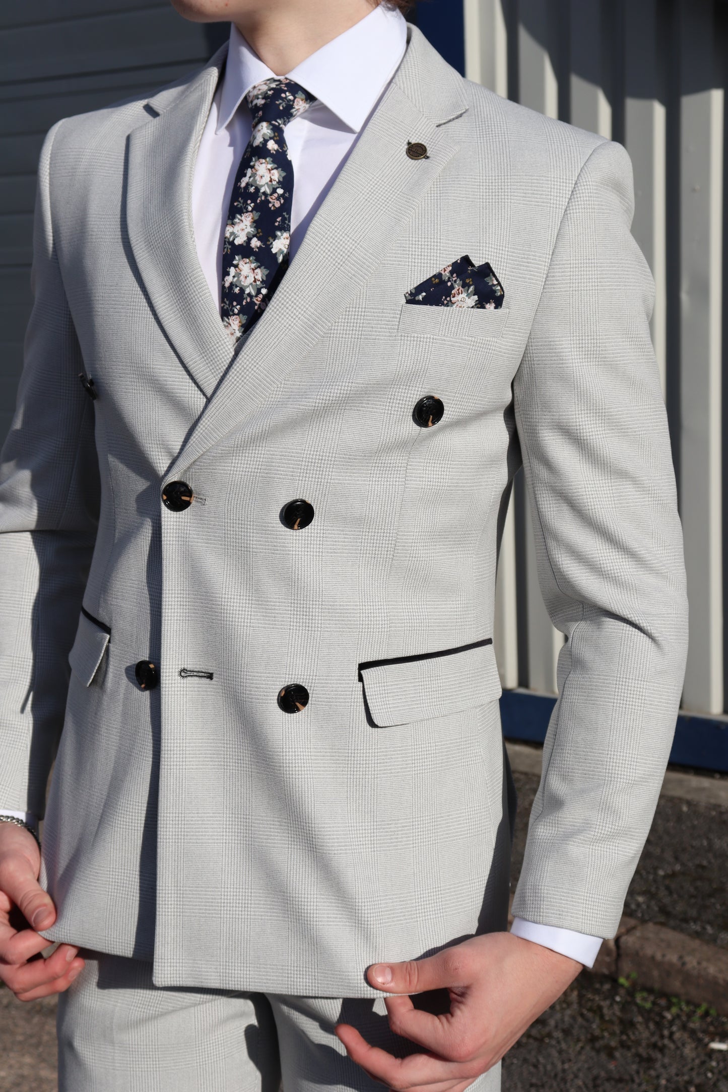 COMING SOON ⌛ Charles Stone Double Breasted Three Piece Suit