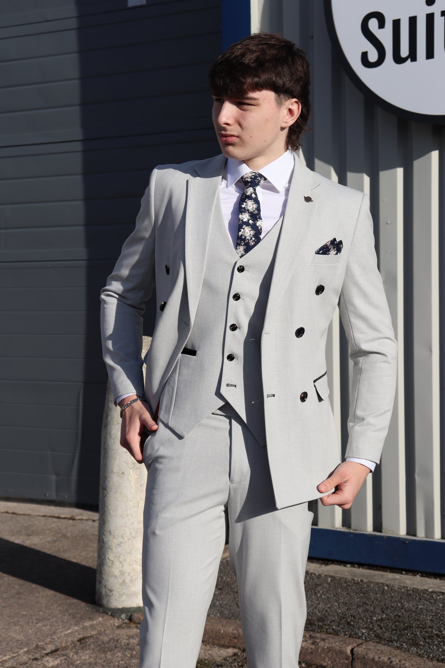 COMING SOON ⌛ Charles Stone Double Breasted Three Piece Suit