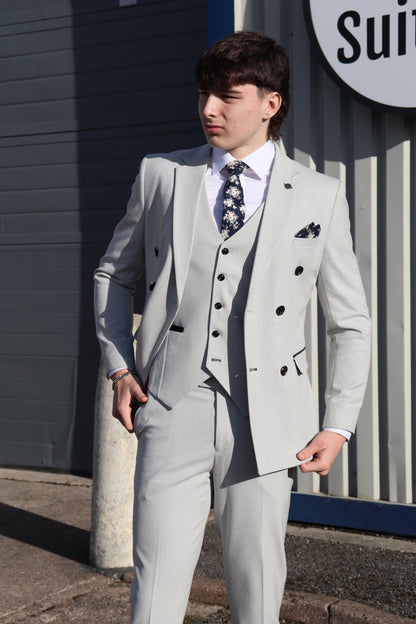 COMING SOON ⌛ Charles Stone Double Breasted Three Piece Suit