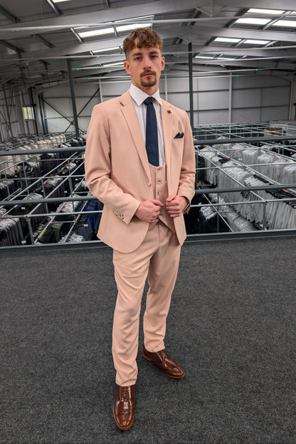 [COMING SOON] MAU Peach Pink Three Piece Suit