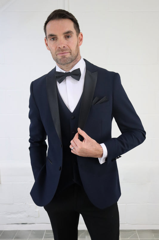Diablo Navy Tuxedo Jacket