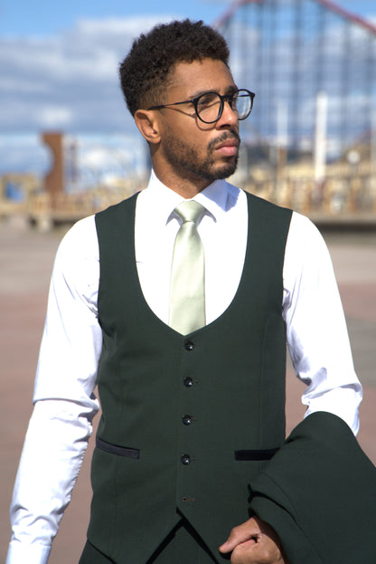 CHARLES GREEN THREE PIECE SUIT