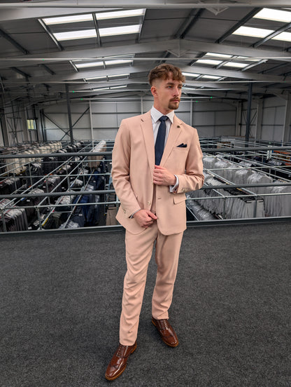 [COMING SOON] MAU Peach Pink Three Piece Suit