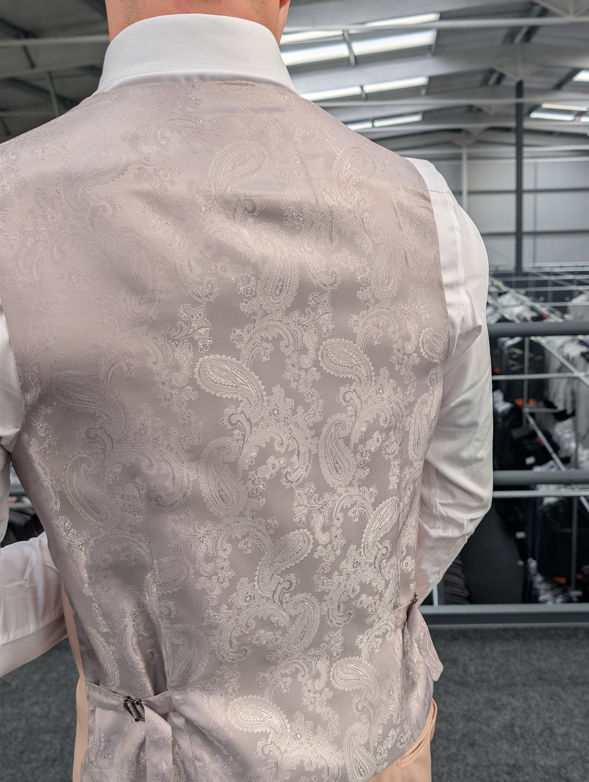 [COMING SOON] MAU Peach Pink Three Piece Suit