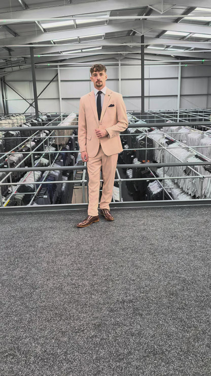 [COMING SOON] MAU Peach Pink Three Piece Suit