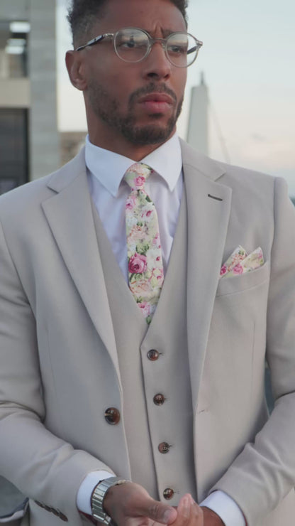 Escobar Stone Textured Blazer