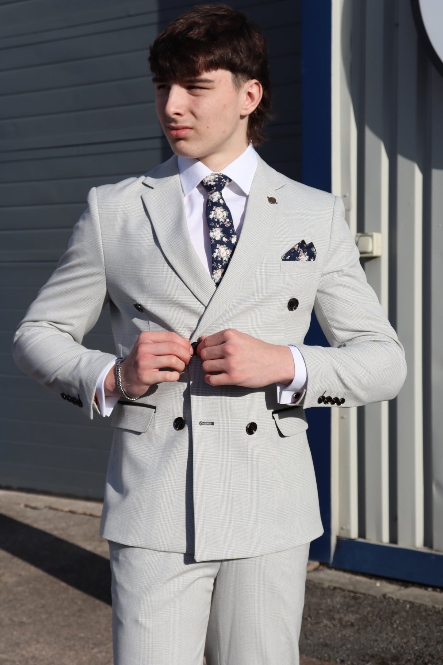 COMING SOON ⌛ Charles Stone Double Breasted Three Piece Suit