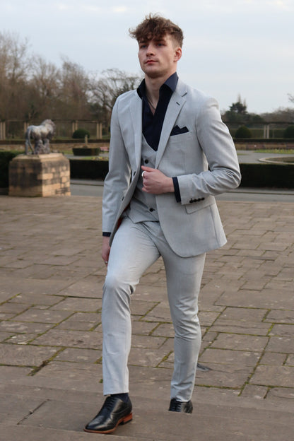HARRY LIGHT GREY 3 PIECE