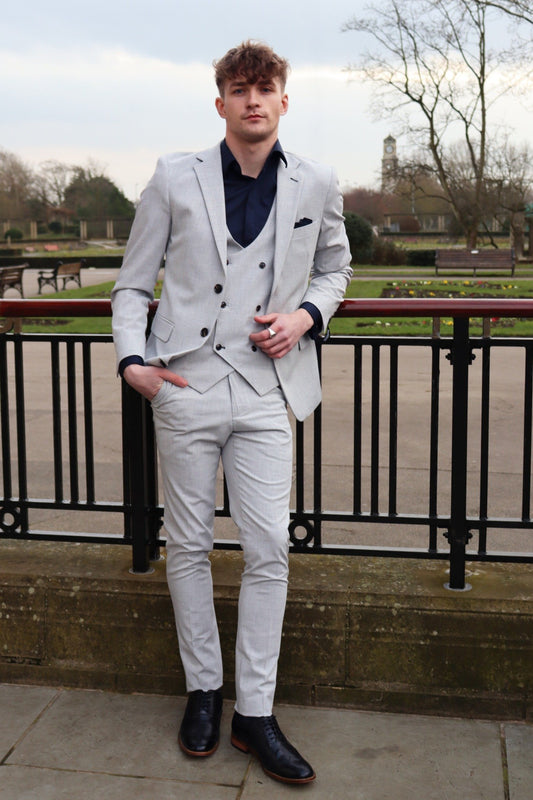 HARRY LIGHT GREY 3 PIECE