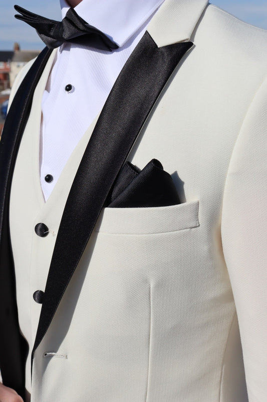 Diablo Ivory Tuxedo Jacket