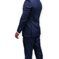 Suitbae Solid Blue Three Piece Suit 🌊
