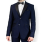 Men's 2 Piece Tuxedo Dinner Suit Navy Slim Fit